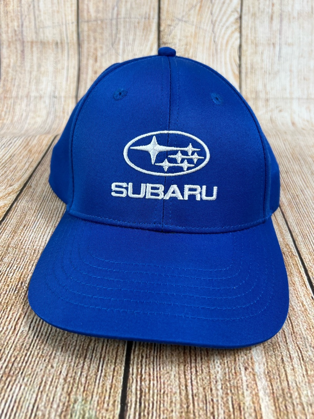 Subaru Gear K Products Blue Adjustable  Embroidered Logo Hat